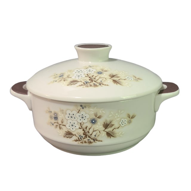 Brown Late 20th Century Royal Doulton t.c 1079 Limited Fine Oven China Mandalay Small Covered Casserole Dish For Sale - Image 8 of 8