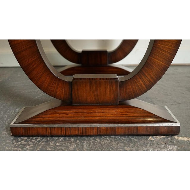 Art Deco Office Double Sided Drawers Desk from Theodore Alexander For Sale - Image 12 of 18