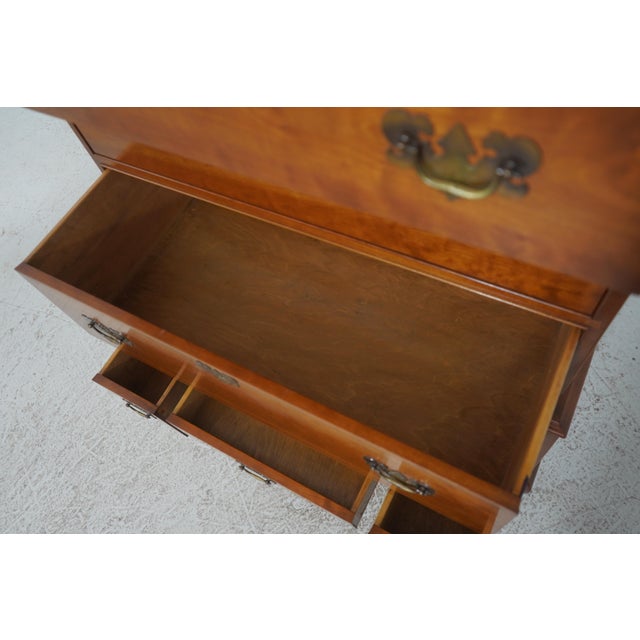 Stickley Stickley Queen Anne Cherry Flat Top Highboy For Sale - Image 4 of 18