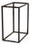 Floating Shelves Wall Mounted, Modular Walnut Shelving Unit, Solid Wood Steel Wall Shelf for Home Office For Sale