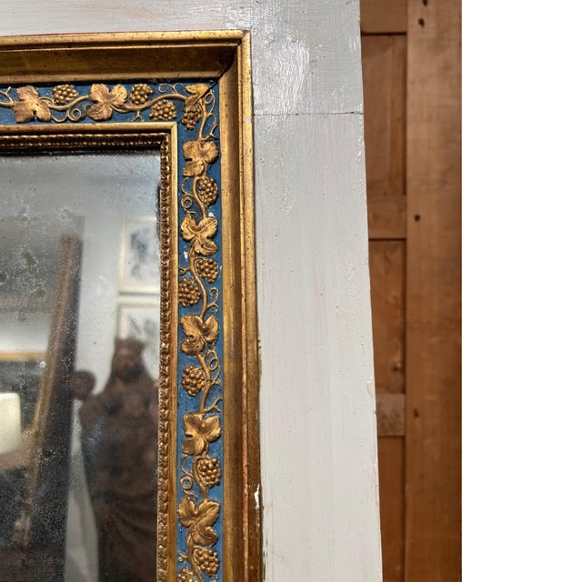 18th Century French Louis XVI Directoire Mirror For Sale - Image 4 of 4