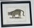1970s Set of 4 Watercolor Cat Portraits Framed For Sale - Image 9 of 9