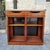 Bistrot De Paris Bar Cabinet in Cherry Wood, Zinc and Gilt Brass from Roche Bobois, France, 1980s For Sale - Image 17 of 18