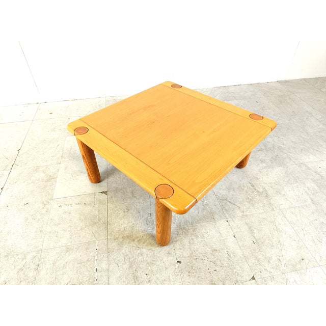 Wood Mid-Century Wooden Coffee Table, 1970s For Sale - Image 7 of 8