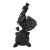 Antique Bronze Turkey Hearing Challenged Cigar Holder For Sale