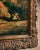 Late 19th Century Ornate Framed Peacock Oil Painting on Canvas, Signed 49" W × 62" H For Sale - Image 4 of 7