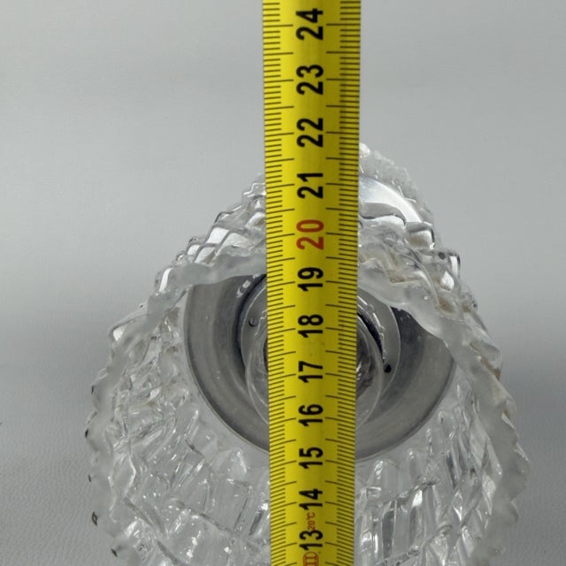 Wall Lamp in Aluminum and Crystal, 1970s For Sale - Image 16 of 18