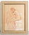 Ambrogio A. Alciati, Female Nude, Sanguine & Pastel on Paper For Sale - Image 7 of 12