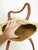 20th Century Bohemian Rattan and Leather Bag, France For Sale - Image 12 of 13