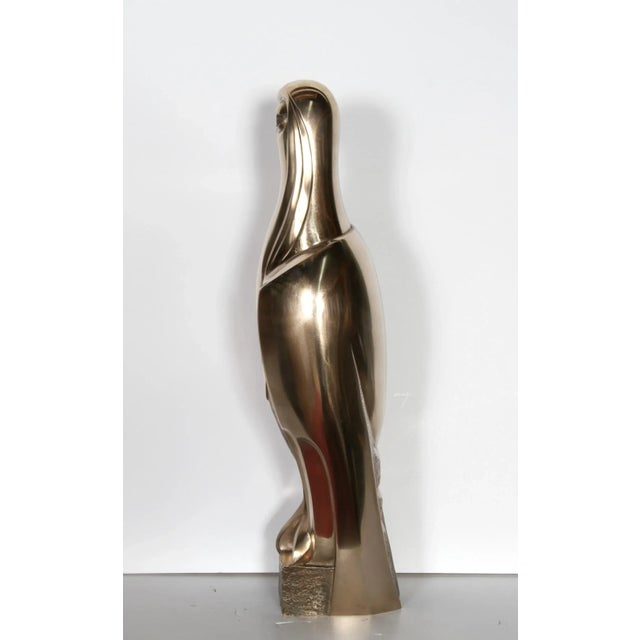 Art Deco Falcon, Prince Bronze Sculpture, Signature and Number Inscribed For Sale - Image 3 of 7