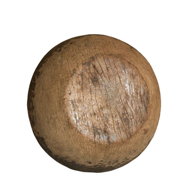Brown Burl Bowl For Sale - Image 8 of 8