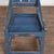 Original Blue Painted and Carved Swedish Chair, Dated 1722 For Sale - Image 6 of 14