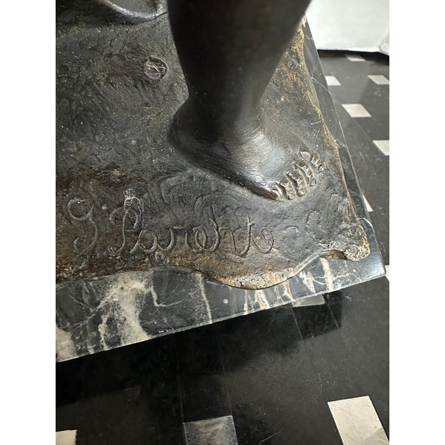 19th Century Gabrielle Parente Bronze Italy For Sale - Image 11 of 12