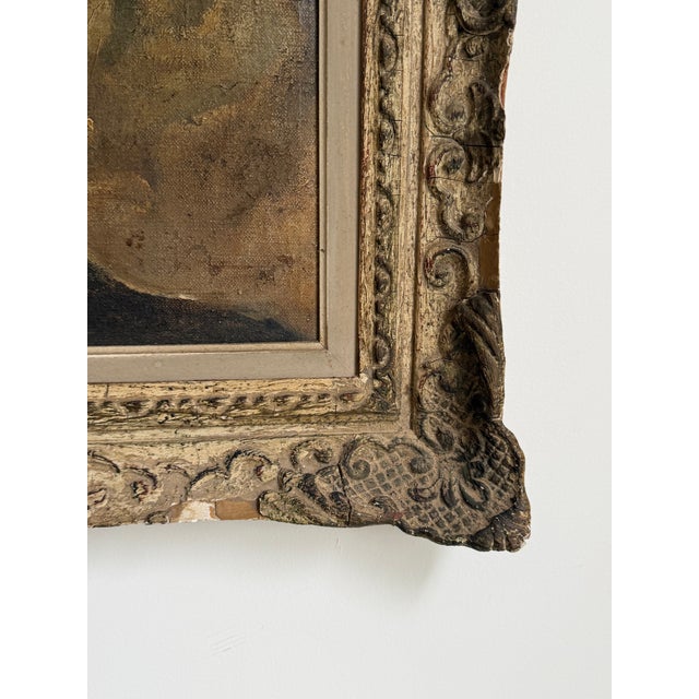 Early 20th Century Still Life With Earthenware and Linen, Attributed to Kief Vukovic, Oil on Canvas For Sale - Image 4 of 8