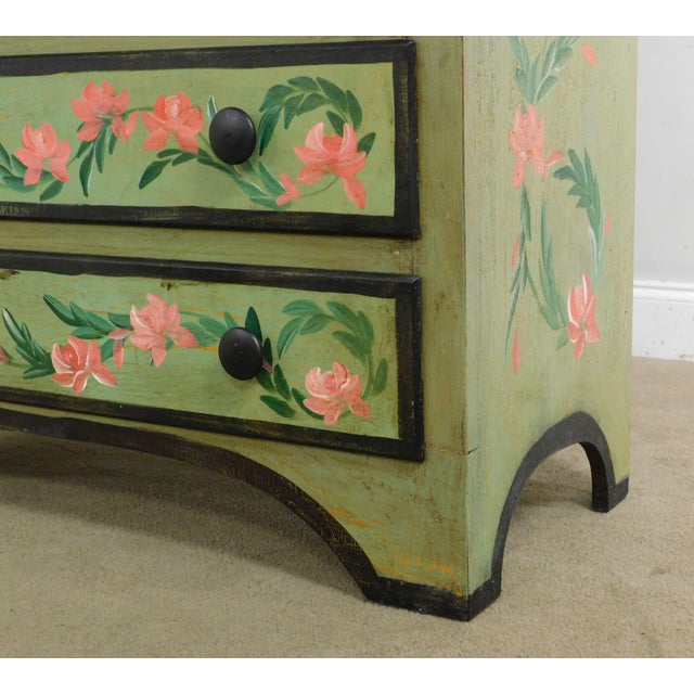 Custom Painted Cottage Style 4 Drawer Chest Dresser Chairish