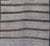 Textile Vintage Turkish Kilim Rug With Soft Grey and Rich Brown Stripes 3'2 X 5'4 For Sale - Image 7 of 10