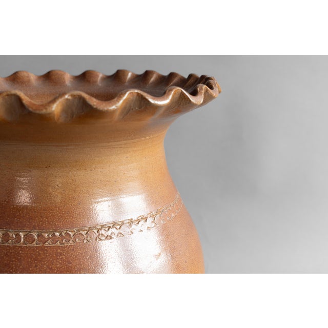Large Vintage Salt Glazed Pots, 1930s, Set of 2 For Sale - Image 6 of 9