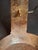 Rare 18th C Wrought Iron Double Crusie Phoebe Grease Lamp Bird Motif Folk Art For Sale - Image 13 of 18