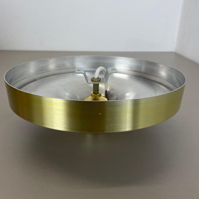 Silver Disc Wall Light by Charlotte Perriand for Honsel, Germany, 1970s For Sale - Image 13 of 15