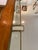 Brass Vintage Post Modern Brass and Beveled Glass Mirror For Sale - Image 8 of 9