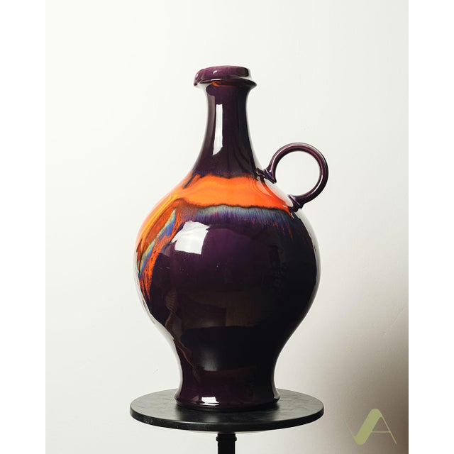 Large Porcelain Vase Jug from Hutschenreuther, 1970s For Sale - Image 3 of 7