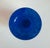 Alberto Donà Blue Murano Glass Vase Ultramarine 1950s Italy For Sale In New York - Image 6 of 7