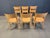 1980s Vintage Oak Dining Chairs, Belgium, 1980s, Set of 6 For Sale - Image 5 of 16