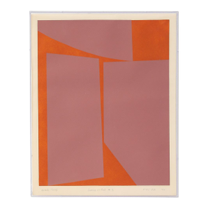 1970s Vintage Color Study 2, Framed