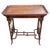 A decorative English side table dating to circa 1885 and designed in the Aesthetic Movement tradition. Constructed...
