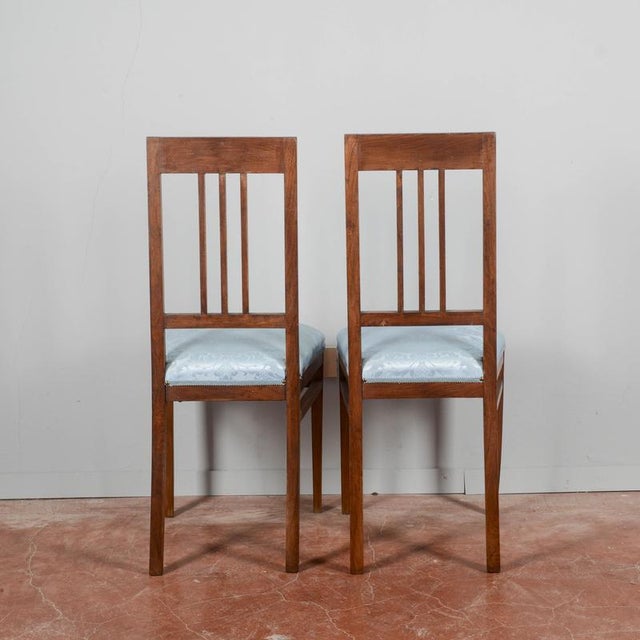 Liberty Chairs in Wood, Set of 2 For Sale - Image 4 of 9