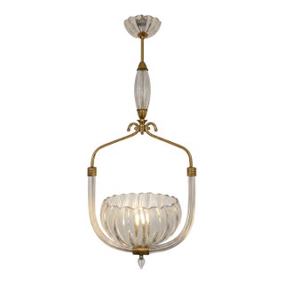 1940s Barovier & Toso Pendant, Murano For Sale