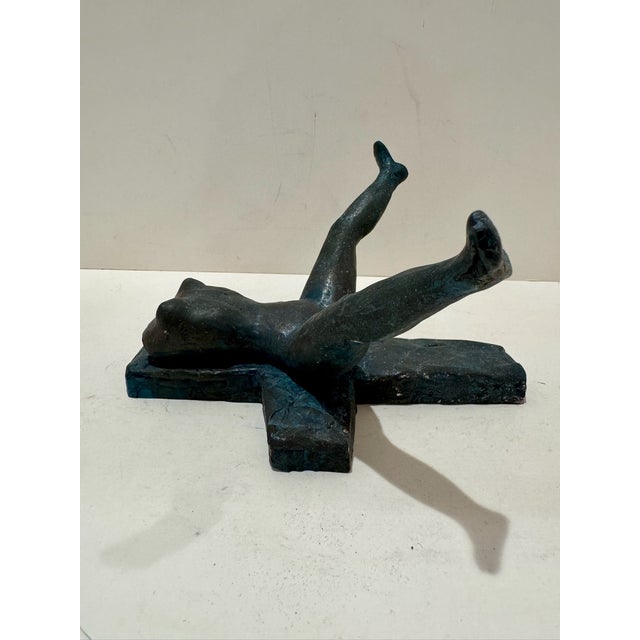 Original Larry Mohr sculpture in Bronze acquired from the artist’s estate. This piece is signed on the side of the torso....