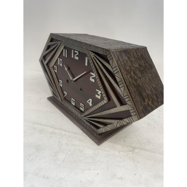 Vintage Art Deco Clock, 1920s For Sale - Image 13 of 16