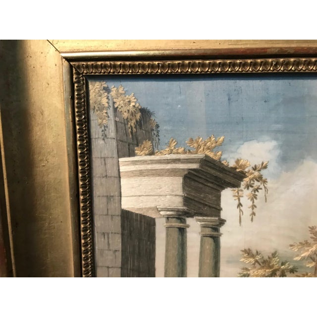 French French 19th Century "Fil De Soie" - Silk Embroidery For Sale - Image 3 of 8