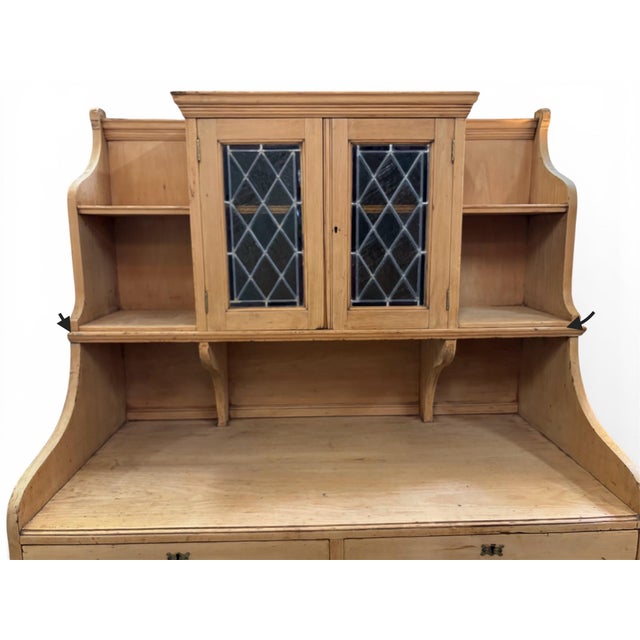 Late 1800s Pine Dresser in English Countryside Style For Sale - Image 10 of 10