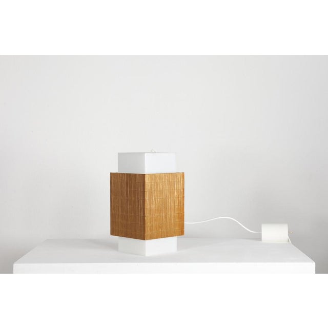 Wood Hanging Lamps in Acrylic and Bamboo, 1960s For Sale - Image 7 of 18