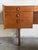 1970s Meredew Danish Teak Vanity Desk With Mirror and Stool Mid-Century Modern Dressing Table For Sale - Image 11 of 15