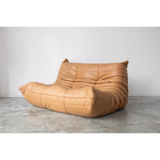 1980s Togo Two-Seater Sofa by Michel Ducaroy for Ligne Roset, 1980s For Sale - Image 5 of 5