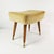 This stool/pouffe, from Germany, 1960s, is characterized by a spacious, modernist Mid-Century design. It is made of beech...