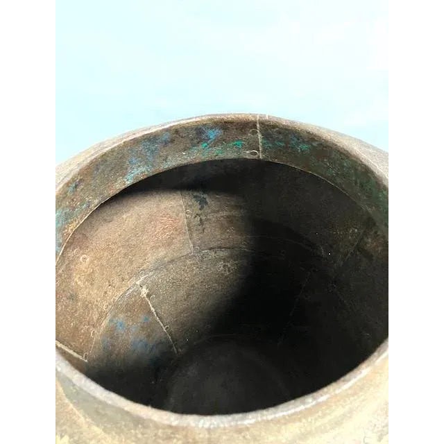 Tapered Storage Vessel Pair B For Sale - Image 6 of 9