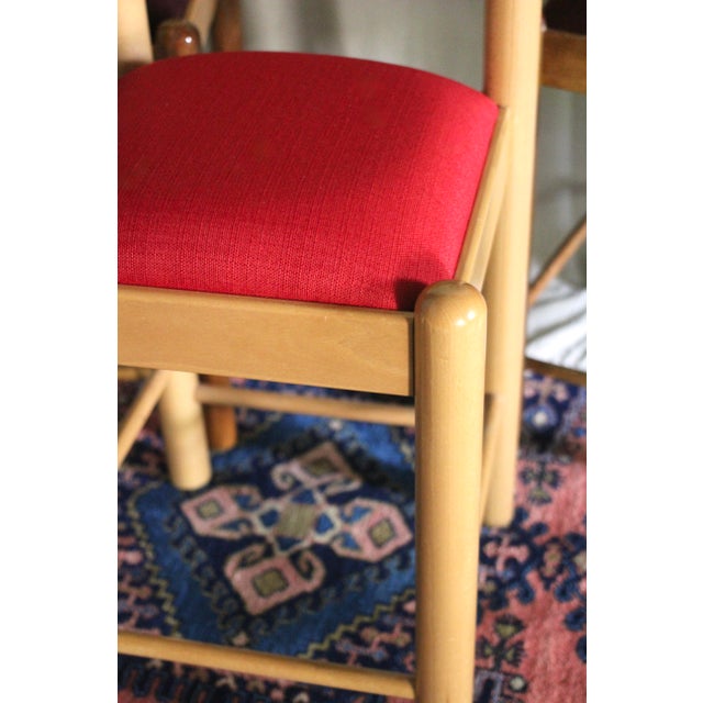 Wood Chunky Stool in the Style of Lowenstein Padova For Sale - Image 7 of 8