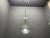 Glass Vintage Crystal Pendant Light from Caldier, Italy, 1970s For Sale - Image 7 of 10