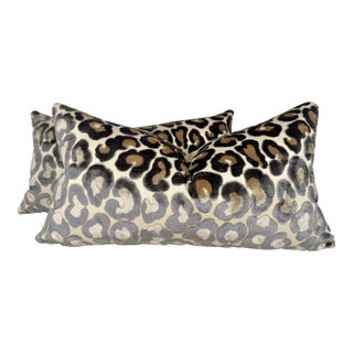 Kravet Couture "The Hunt Is On" 12"x22" Pillows-a Pair For Sale