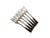 1960s Art Deco Brass Forks by HEFRA, 1960s, Set of 6 For Sale - Image 5 of 8