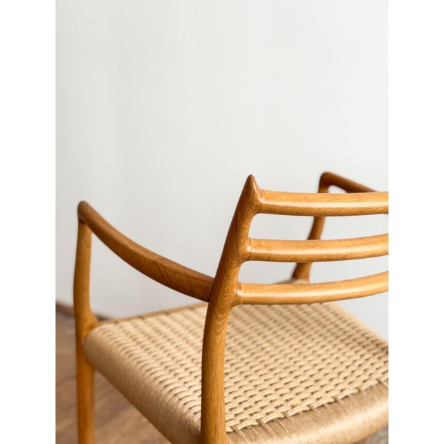 Mid-Century Modern Danish Model 62 Armchair in Oak by Niels O. Møller for J.L. Møllers, 1960s For Sale - Image 15 of 18