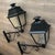 1950s Pair of Substantial Exterior Iron Lanterns on Brackets For Sale - Image 11 of 12