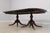 Smith & Watson Smith & Watson Banded Inlaid Mahogany Pedestal Double Dining Table For Sale - Image 4 of 17
