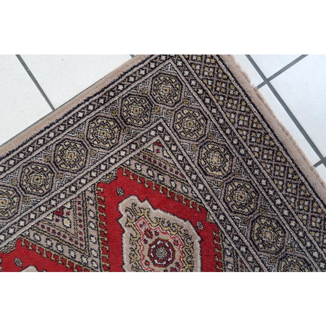 1970s, Vintage German Geometric Rug 2.3' X 4.6' For Sale In New York - Image 6 of 11