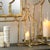 TheGold bamboolike structure and seeded glass insert are a great way to dress up your space. Design includes a loop to...