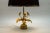 Mid-Century Brass Fleur de Lis Table Lamp, 1960s For Sale - Image 6 of 10